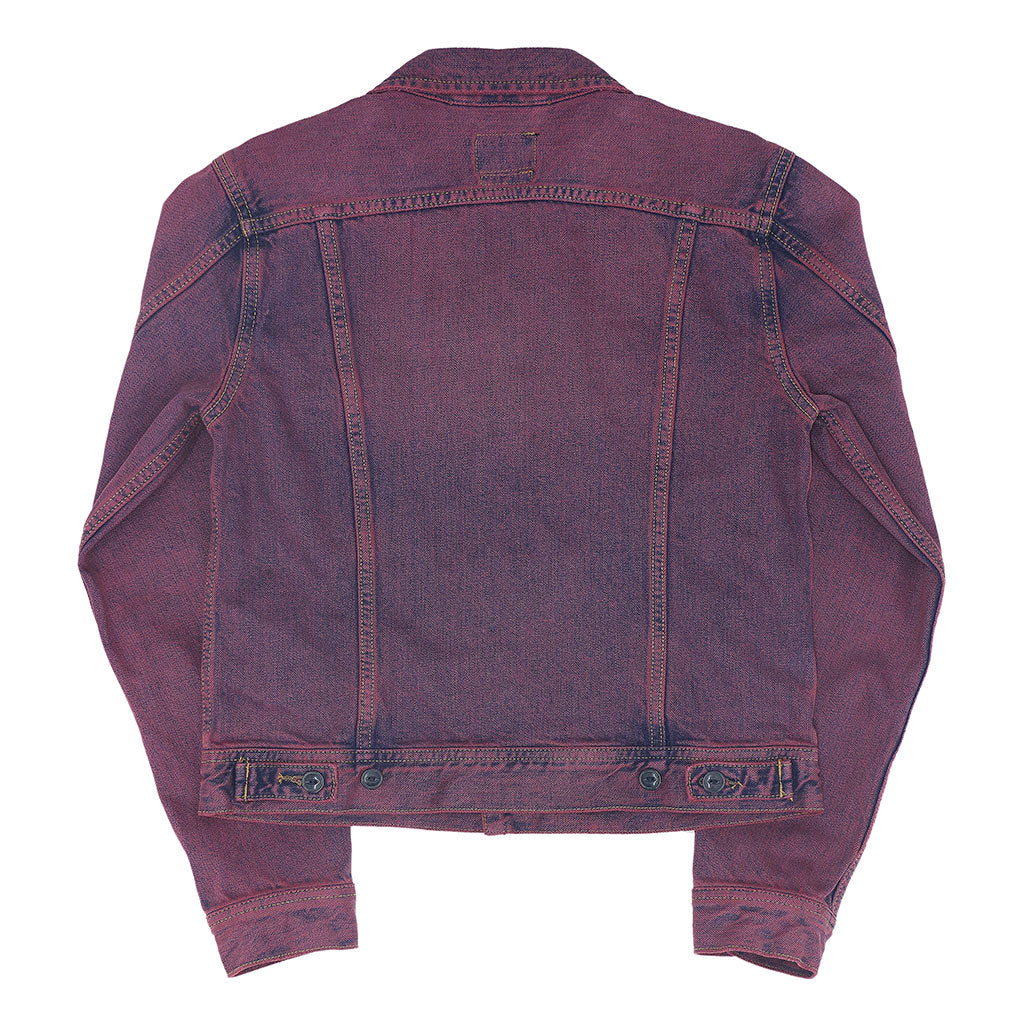 5 Pocket 12.4 oz Denim Ranch Jacket - Pink Memphis Wash