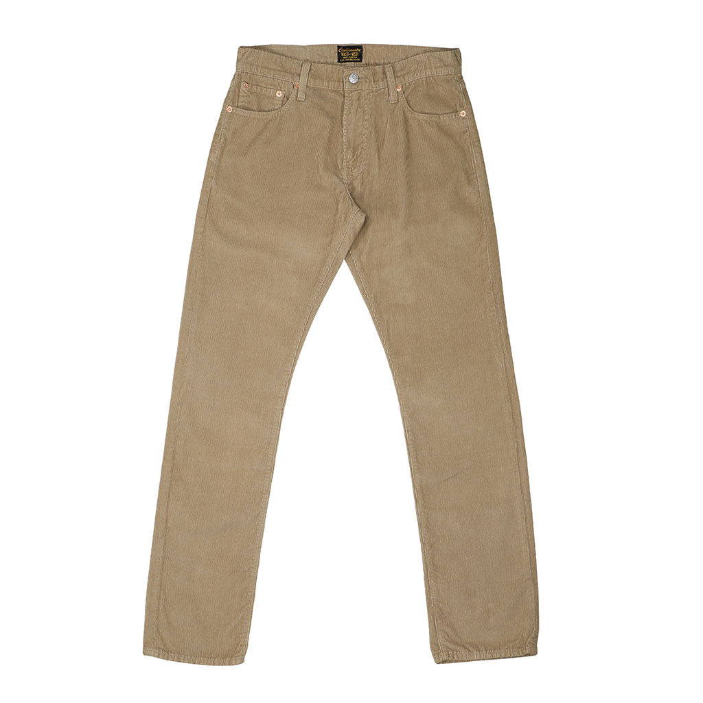 5-Pocket Slim Fit Corduroy Pants - Sand Paper – Civilianaire