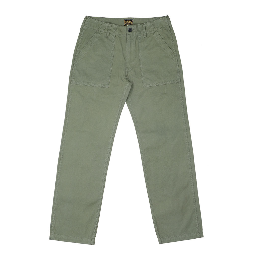 4 Patch Pocket Military Fatigue Pants RC Twill - Bottle Green