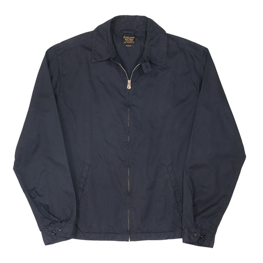 Zip Front 2 Pocket Cotton Sateen Men's Cliff Jacket - Sharp