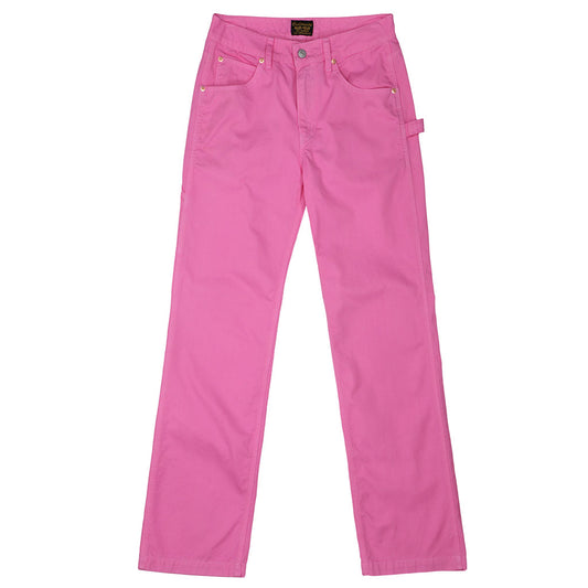 Women's Twill Carpenter Pant - Perfect Pink
