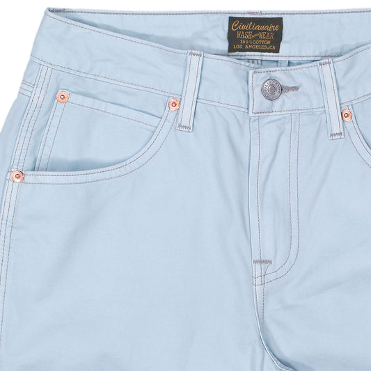 Women's Twill Carpenter Pant  - Cool Blue