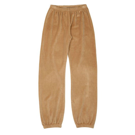 "SIENA" 26" Inseam Velour Sweatpants - Kindling