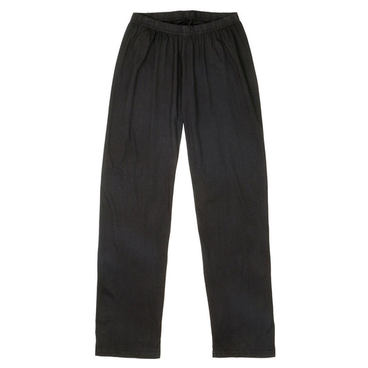 "Peace Store" Women's Jersey Sweatpants - Black Coal #9047