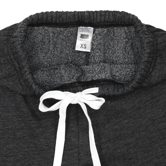 "SIENA Bell Bottom" 29" Inseam Triblend Sweatpants - Dark Coal