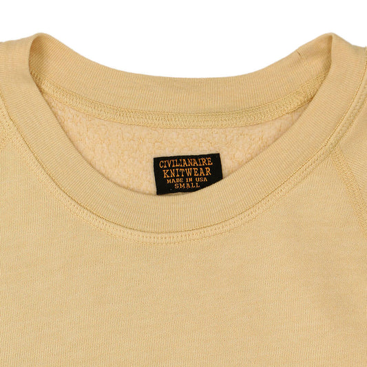 Short Sleeve Raglan Triblend  Crewneck - Sateen Canary