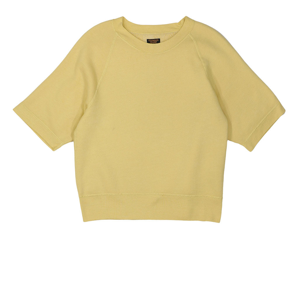 Short Sleeve Raglan Triblend Crewneck - Dijon