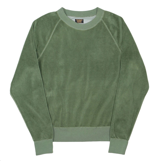 Women's Raglan Crew Neck Sweatshirt Velour - Biskra
