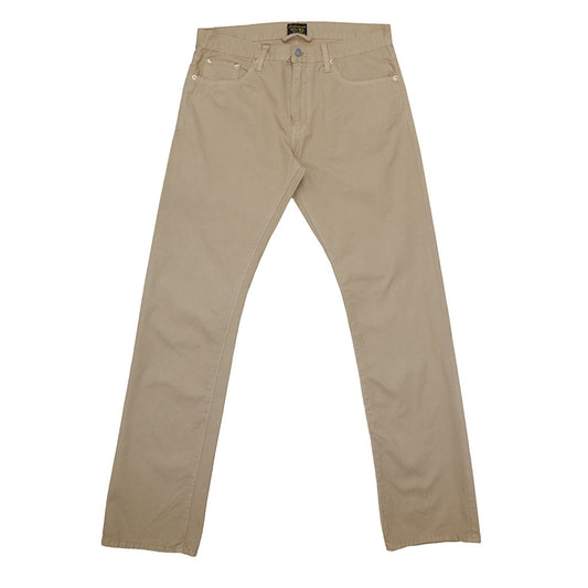 5-Pocket Slim Fit Twill Pants - Soft Khaki