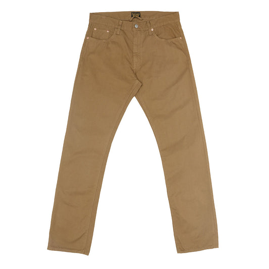 5-Pocket Slim Fit Twill Pants - Boston Brown