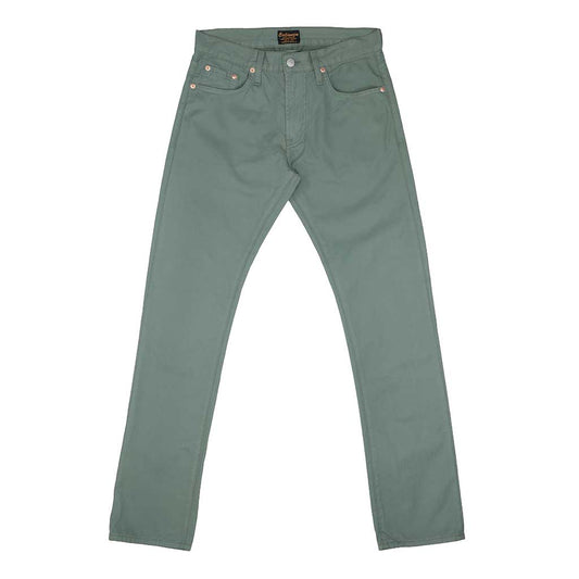 5-Pocket Slim Fit Twill Pants - Celadon