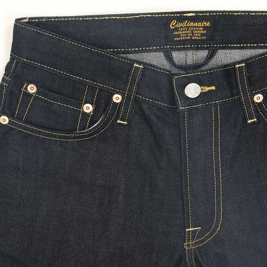 12.5 oz. Italian Denim Flaco (Skinny) Jean - Rigid Indigo