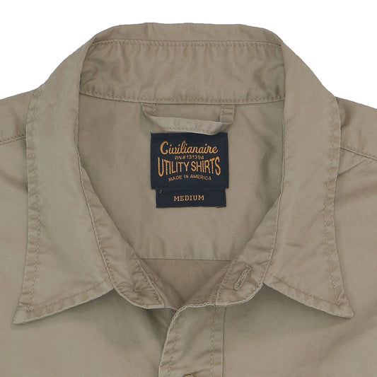 Long Sleeve 2 Pocket Notch Flap Zn Twill - KHAKI 3