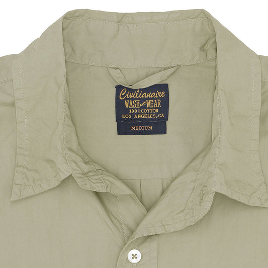 Long Sleeve 1 Pocket Shirt Poplin - Swampy