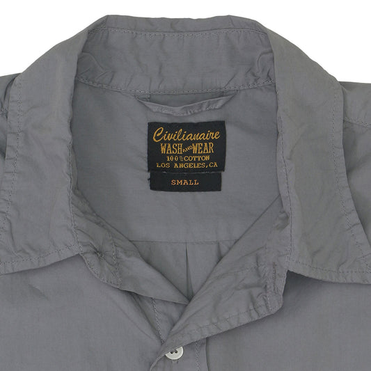 Long Sleeve 1 Pocket Shirt Poplin - Iron