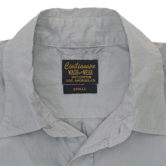 Long Sleeve 1 Pocket Shirt Poplin - Frost