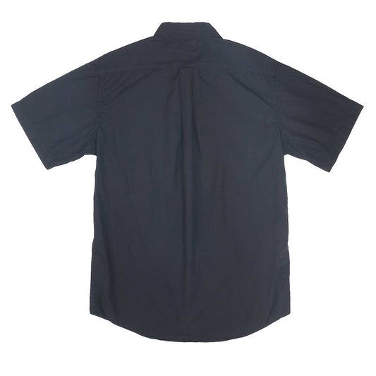 Short Sleeve 1 Pocket Shirt Poplin - Jet Black