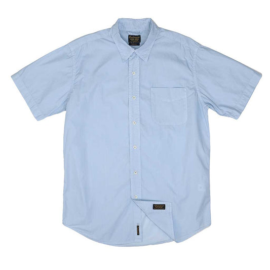 Short Sleeve 1 Pocket Shirt Poplin - Skyra Blue