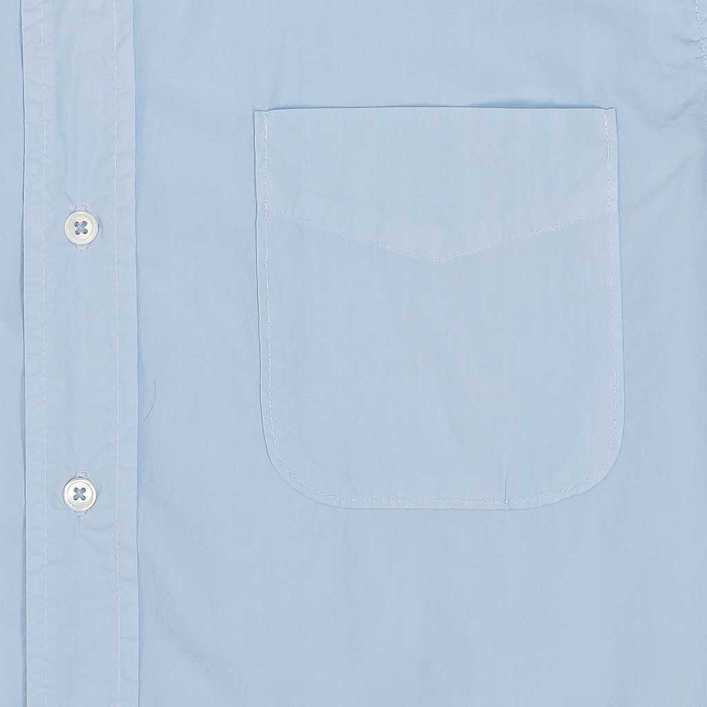 Short Sleeve 1 Pocket Shirt Poplin - Skyra Blue
