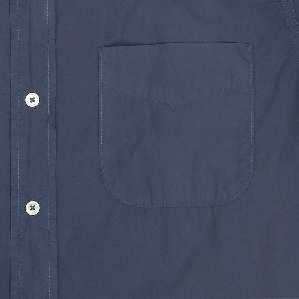 Short Sleeve 1 Pocket Shirt Poplin - Dark Slate Blue
