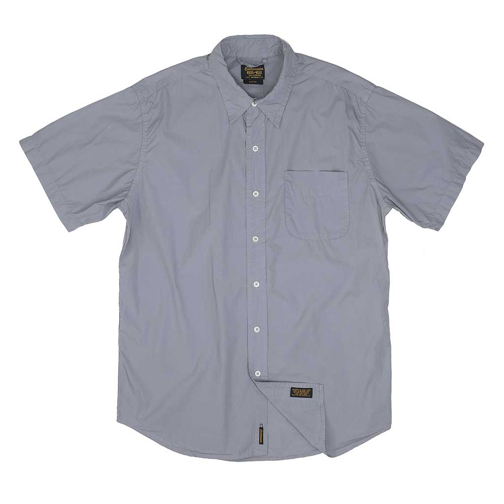 Short Sleeve 1 Pocket Shirt Poplin - Iron