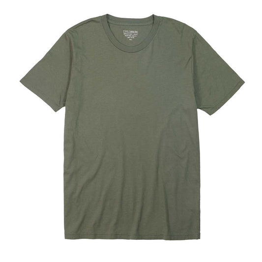 Crew Neck Short Sleeve Tee - Biskra