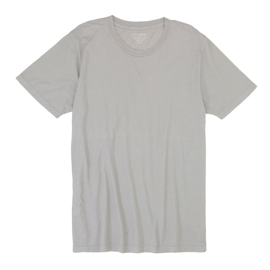 Crew Neck Short Sleeve Tee - Ice