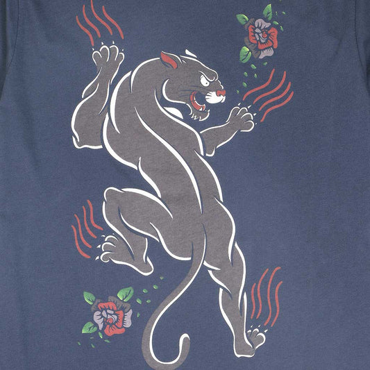 "PANTHER" Tee - Dark Slate Blue #4405