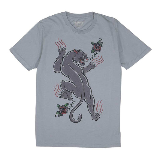 "PANTHER" Tee - Iron #9022
