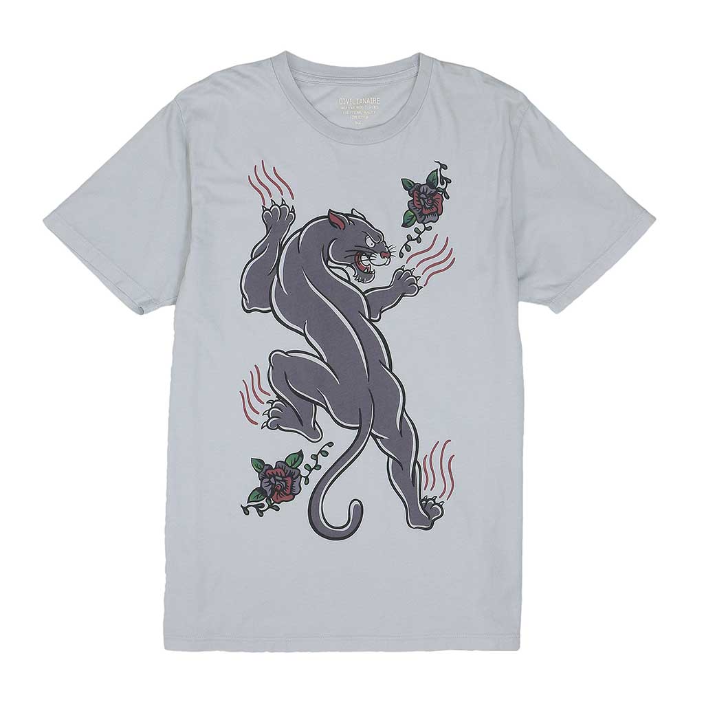 "PANTHER" Tee - Frost #9051