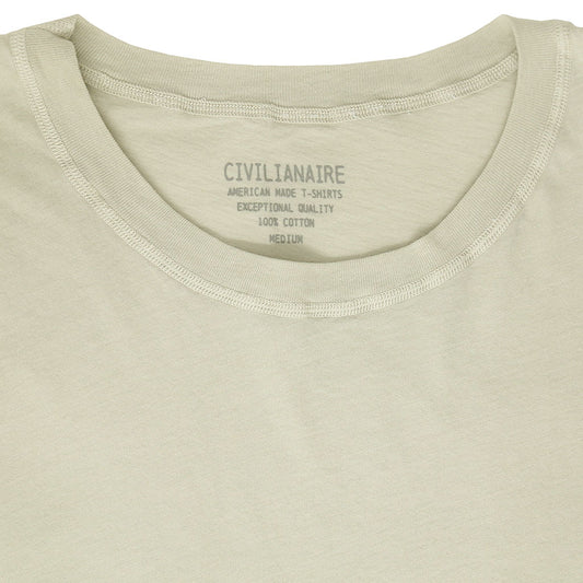 Long Sleeve Crew Neck Cotton Tee - Holiday #1032