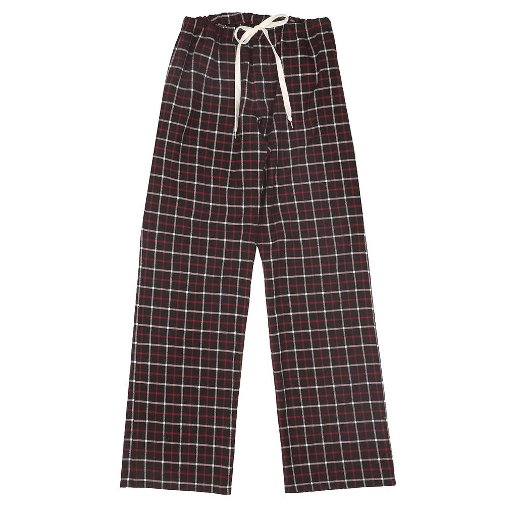 Pajama Lightweight Flannel Plaid - Brown