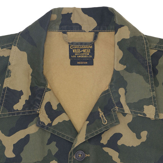 2 Pockets 100% Cotton Lucca Jacket - KINDLING CAMO
