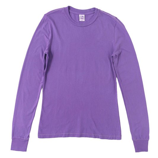 "Peace Store" Long Sleeve Cotton Banded Crew Neck - Jubilee