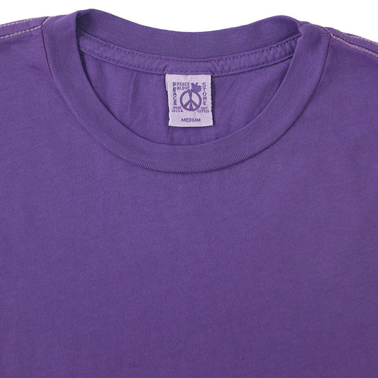 "Peace Store" Long Sleeve Cotton Banded Crew Neck - Jubilee