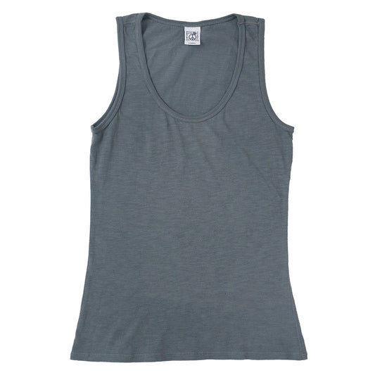 Peace Store Cotton Tank Top - Heather Mouse