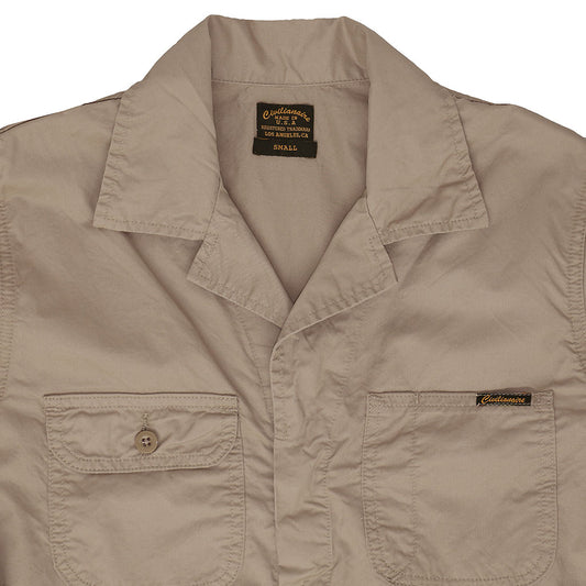 4.5 oz. Cotton Twill Jumpsuit/ Coverall - Khaki 3