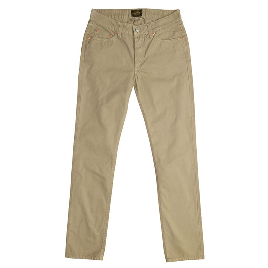 5-Pocket TOMBOY button Fly Twill Pants - FAWN