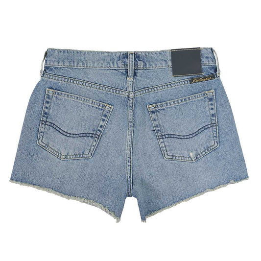 12.4 oz Denim Shorty Shorts - Light Vintage Wash IN10