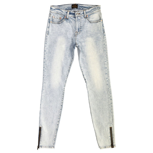 11.3 oz Denim Georges Zip - Nashville Wash