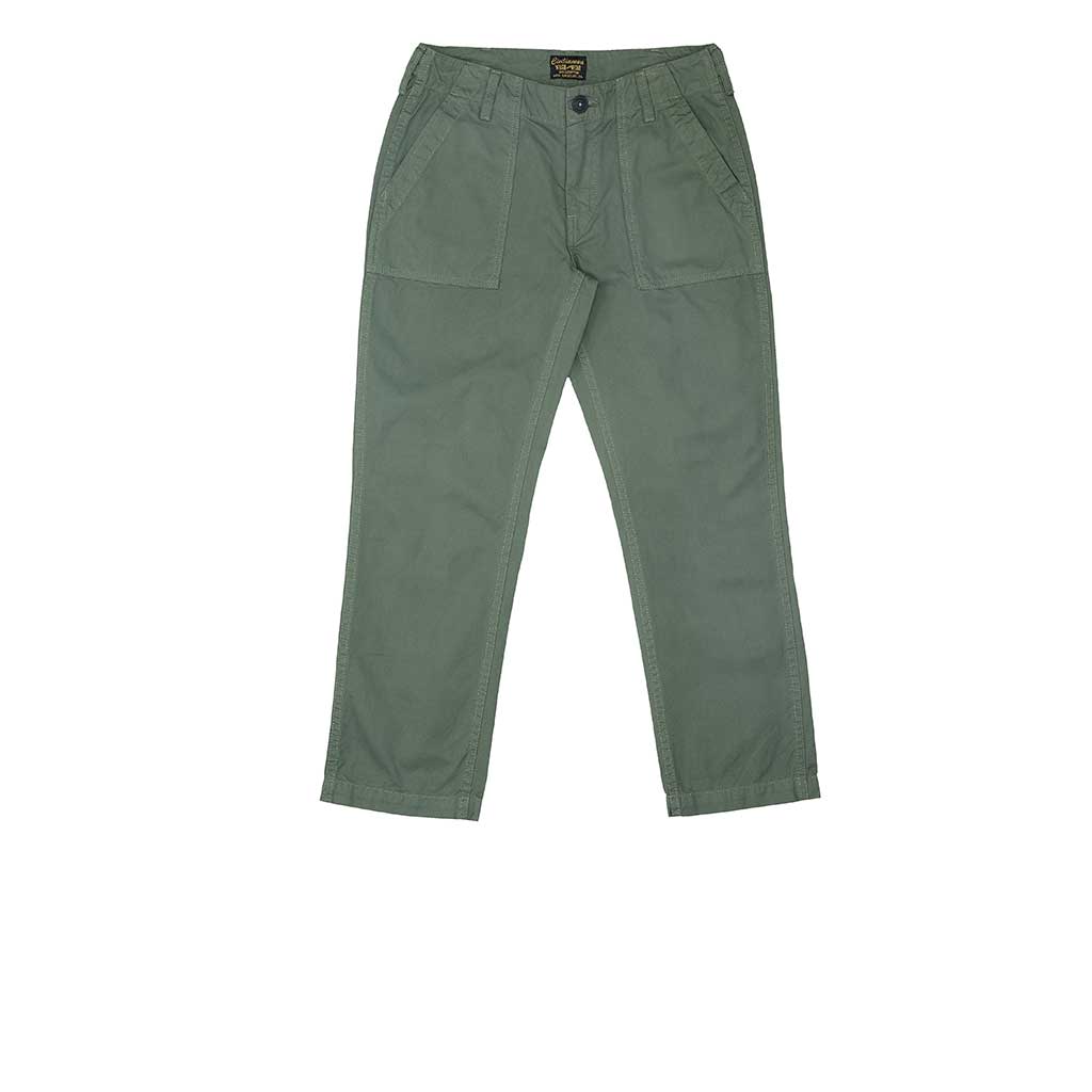 Military Crop Pant - Old Olive