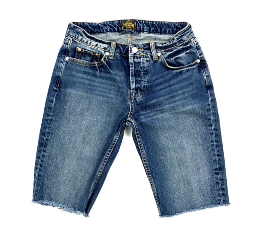 12.4 oz Denim Tomboy Cut Off Short - Branson Wash