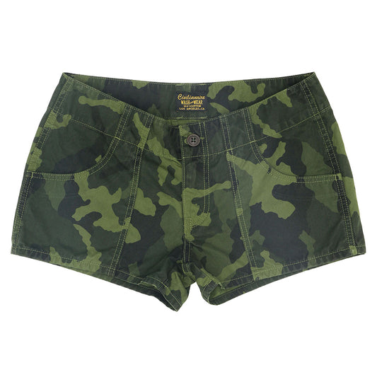 Cotton Sateen Mili 4 P pockets Short - OLD OLIVE