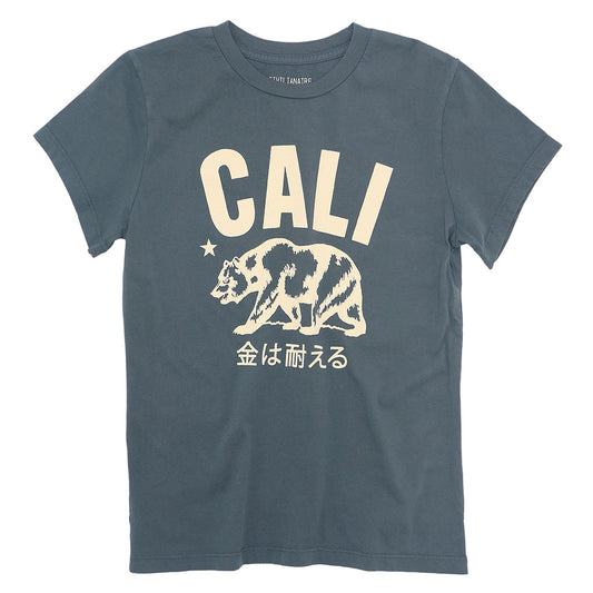 Don't Mess With Cali Women's Crew Neck Short Sleeve Tee - Moon
