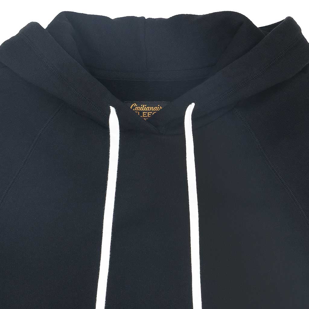 Heavy Fleece 17.5oz Hooded Pullover Sweatshirt - Jet Black