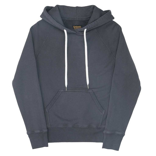 Heavy 17.5oz Fleece Hooded Pullover Sweatshirt - Forged Iron