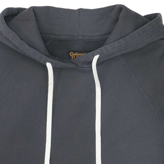 Heavy 17.5oz Fleece Hooded Pullover Sweatshirt - Forged Iron