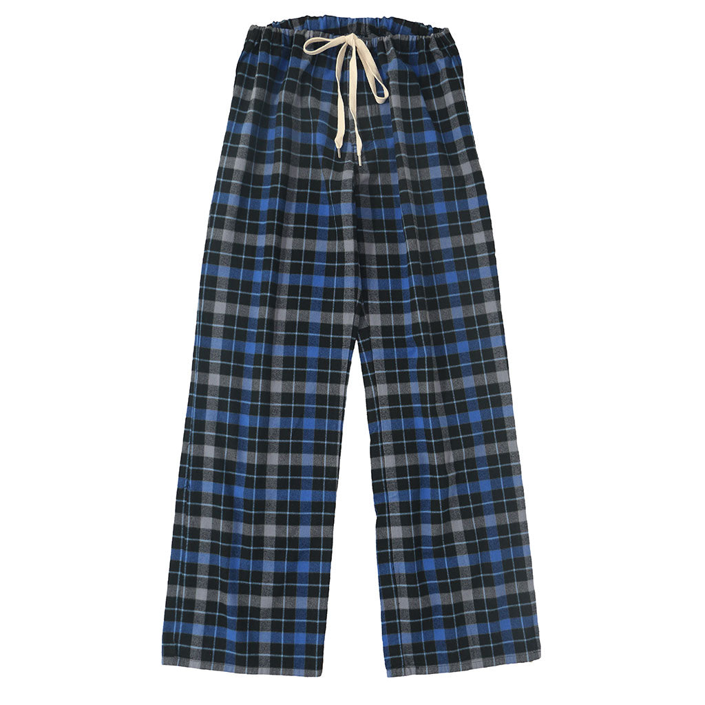 Pajama Lightweight Flannel Plaid - Blue