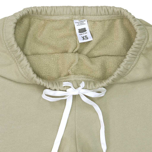 17.5 oz Fleece "SIENA" 26" Inseam Sweatpants - Khaki