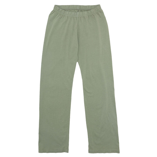 "Peace Store" Women's Jersey Sweatpants - Celadon #3044